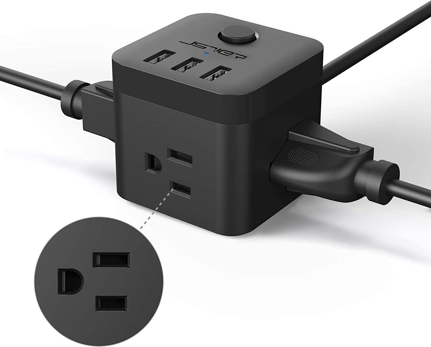 Cruise Ship Safe Power Strip with USB
