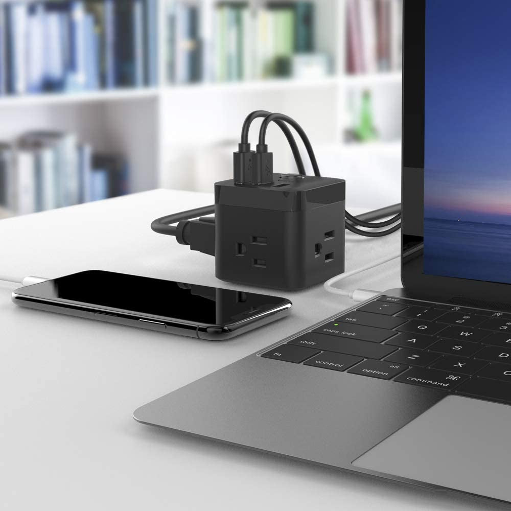 Cruise Ship Safe Power Strip with USB