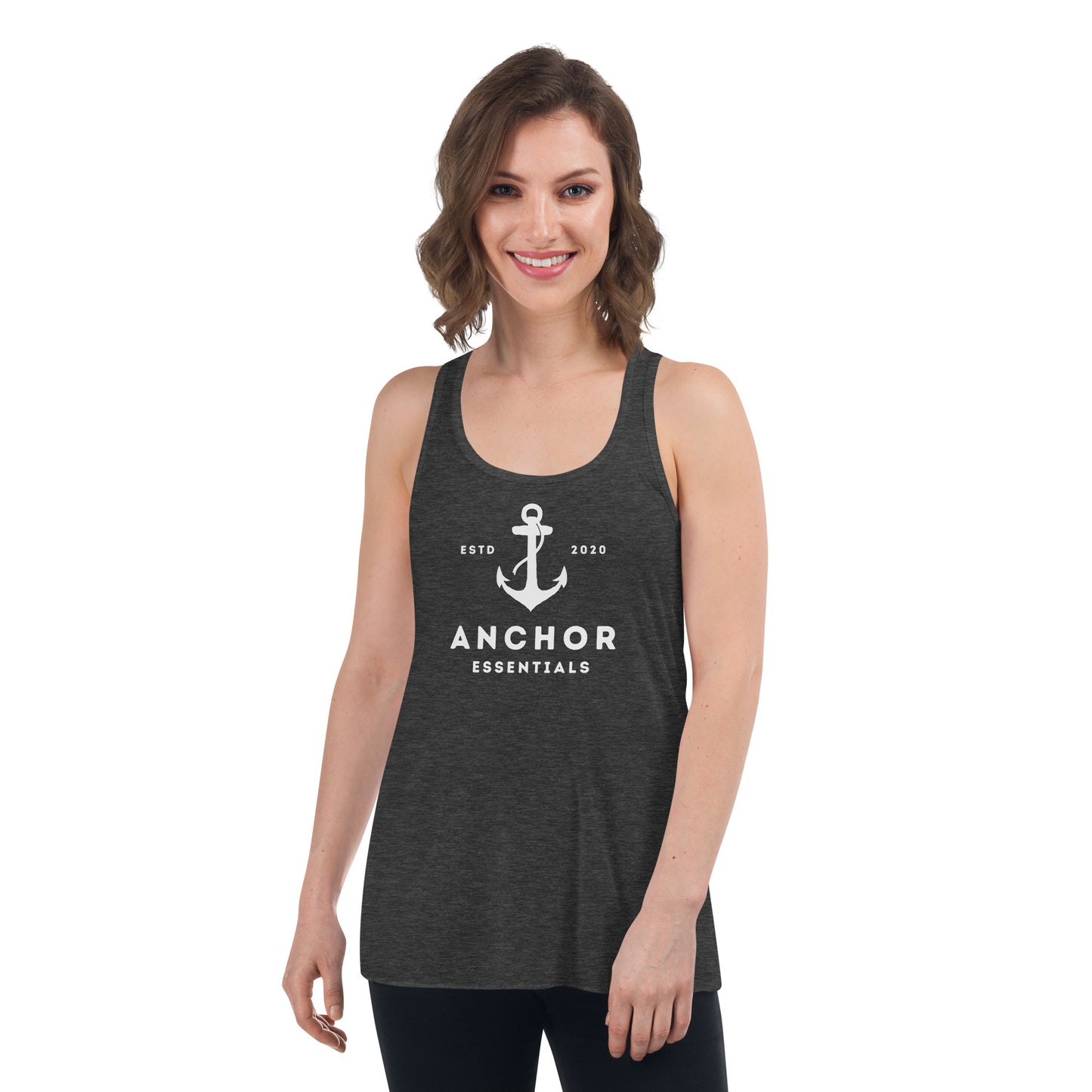 Anchor Essentials Brand Women's Flowy Racerback Tank