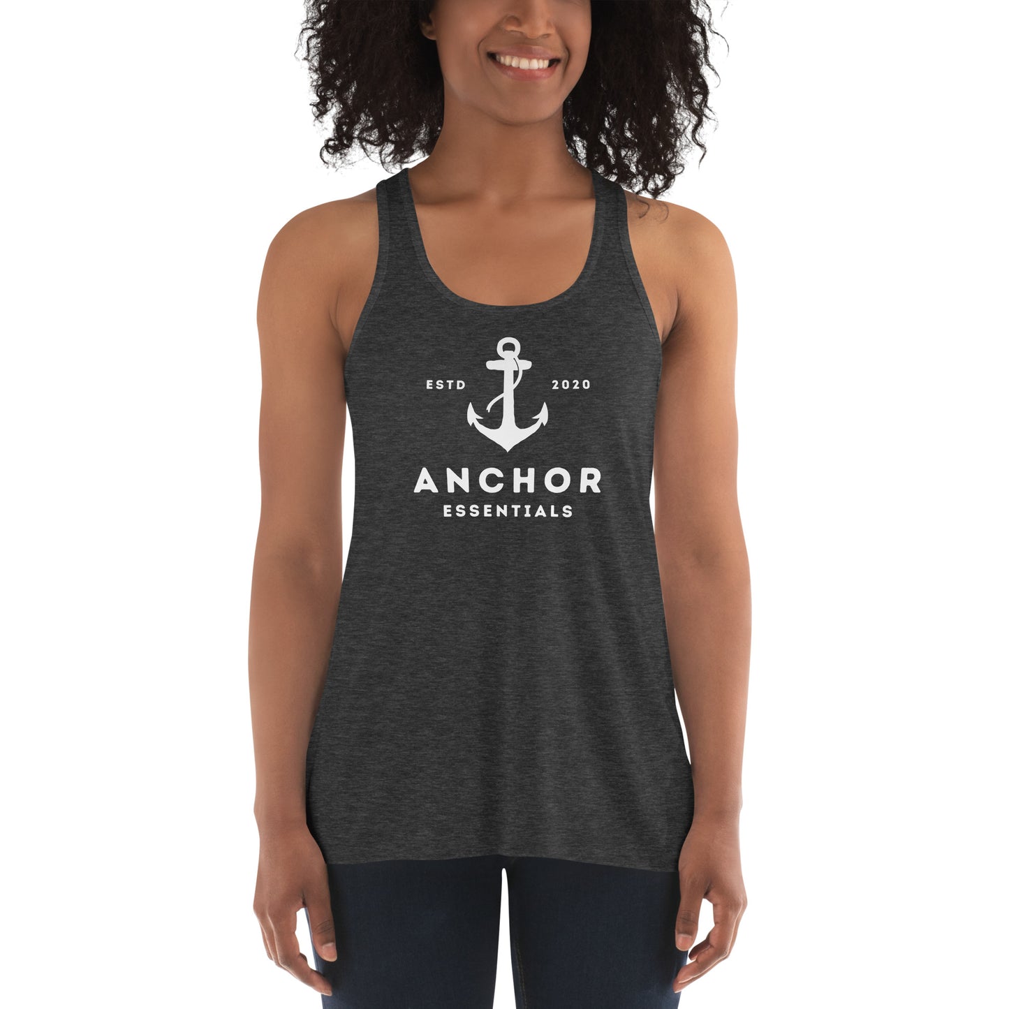 Anchor Essentials Brand Women's Flowy Racerback Tank