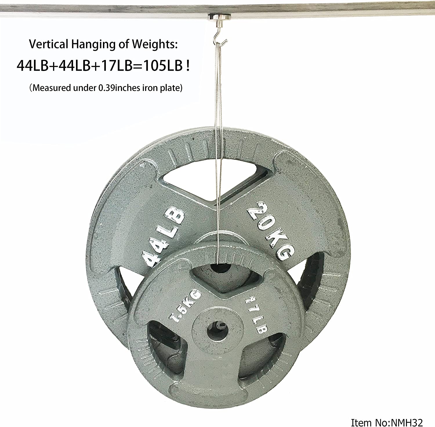 Heavy Duty Magnetic Cruise Ship Wall Hooks (10 Pack)