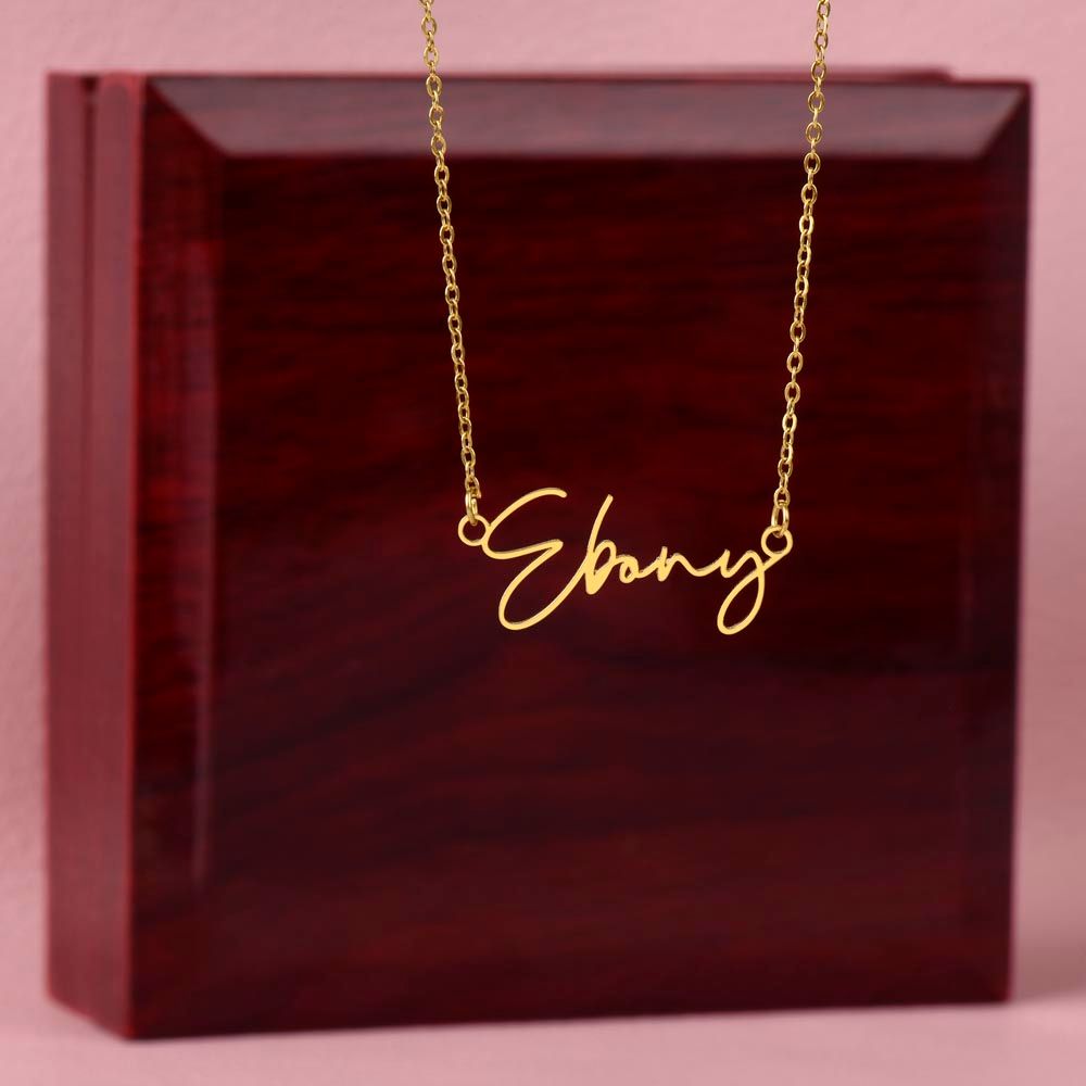 Anchor Essentials Signature Style Name Necklace