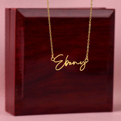 Anchor Essentials Signature Style Name Necklace